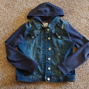 Hooded Jean Jacket